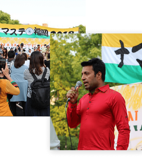 Namaste Fukuoka event